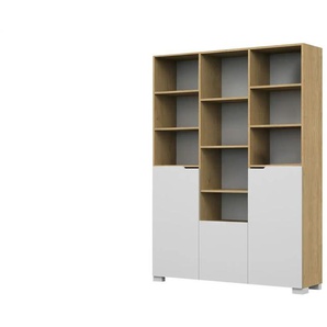 Regal Uni Oak - holzfarben - Materialmix - 148,5 cm - 200 cm | Möbel Kraft