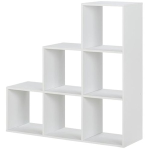 Regal  Ursini ¦ weiß ¦ Maße (cm): B: 105 H: 105 T: 33.0