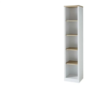Regal  Varese ¦ weiß ¦ Maße (cm): B: 43 H: 204 T: 38.0