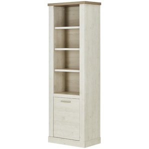 Regal  Viareggio ¦ weiß ¦ Maße (cm): B: 71,2 H: 212 T: 41.3