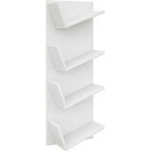 Regal  Lansi ¦ weiß ¦ Maße (cm): B: 33 H: 90 T: 16.0