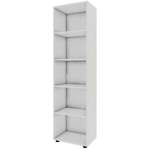 Regal  Ulas ¦ weiß ¦ Maße (cm): B: 49 H: 178