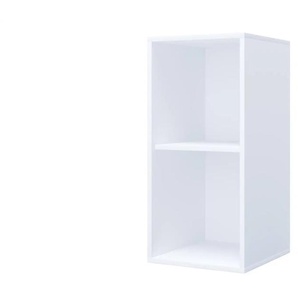 Regal - weiß - Materialmix - 35,3 cm - 74 cm - cm 37,0 | Möbel Kraft