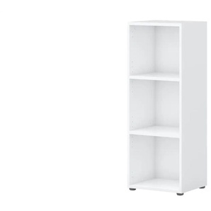 Regal - weiß - Materialmix - 40 cm - 107,2 cm - cm 32,8 | Möbel Kraft
