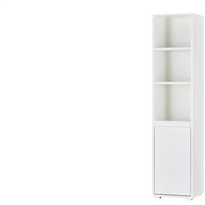 Regal - weiß - Materialmix - 45 cm - 191 cm - cm 37,0 | Möbel Kraft