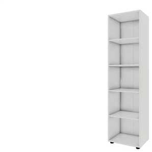 Regal - weiß - Materialmix - 49 cm - 178 cm | Möbel Kraft