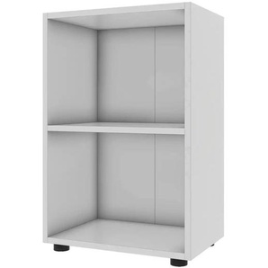Regal - weiß - Materialmix - 49 cm - 74 cm | Möbel Kraft