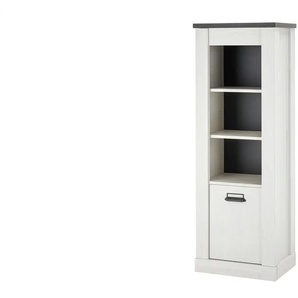 Regal - weiß - Materialmix - 50 cm - 145 cm - cm 37,0 | Möbel Kraft