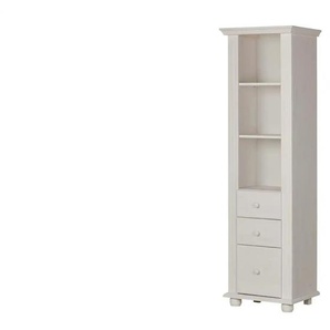Regal - weiß - Materialmix - 55,6 cm - 185,7 cm - cm 40,5 | Möbel Kraft