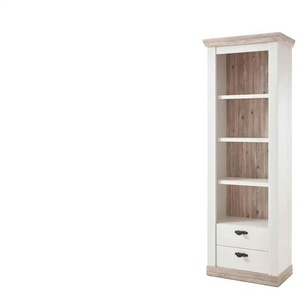 Regal - weiß - Materialmix - 70 cm - 37 cm | Möbel Kraft