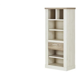 Regal - weiß - Materialmix - 71,2 cm - 160,3 cm - cm 41,3 | Möbel Kraft