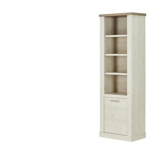 Regal - weiß - Materialmix - 71,2 cm - 212 cm - cm 41,3 | Möbel Kraft