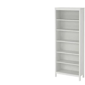Regal - weiß - Materialmix - 78,1 cm - 199 cm - cm 32,5 | Möbel Kraft