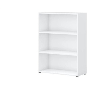 Regal - weiß - Materialmix - 80 cm - 107,2 cm - cm 32,8 | Möbel Kraft