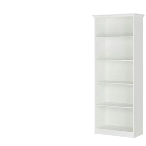 Regal - weiß - Materialmix - 80 cm - 200 cm - cm 38,0 | Möbel Kraft