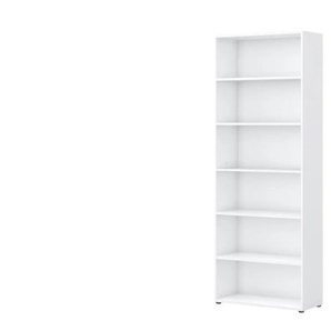 Regal - weiß - Materialmix - 80 cm - 212,5 cm - cm 32,8 | Möbel Kraft