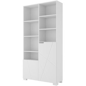Regal  X White ¦ weiß ¦ Maße (cm): B: 99,6 H: 200 T: 36.6