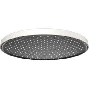 Regenduschkopf Bernstein D2211R rund ø 25,4 cm Anti-Kalk Weiß / Schwarz matt