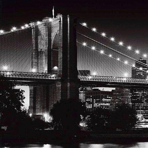 Reinders! Holzbild Deco Panel 52x156 New York - brooklyn bridge
