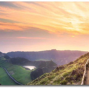 Reinders! Wandbild Wandbild Morgenröte Berge - Sonnenaufgang - Natur, Landschaften (1 St)