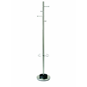 Garderobenständer Reisenthel satinierter Stahl silber, 172 cm