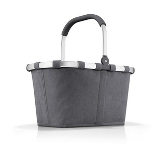Reisenthel Einkaufskorb Carrybag cord magnet exclusive, Dunkelgrau, Textil, 22 L, 48x29x28 cm, Freizeit, Koffer & Taschen, Einkaufskörbe