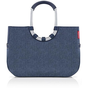 Reisenthel Einkaufskorb Rhombus Dark Blue, Dunkelblau, Textil, 25 L, bauchig, 46x34.5x25 cm, nachhaltig, Freizeit, Koffer & Taschen, Einkaufskörbe