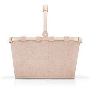 Reisenthel Einkaufskorb Twist Coffee, Beige, Textil, 22 L, rechteckig, 49x29x28 cm, Freizeit, Koffer & Taschen, Einkaufskörbe