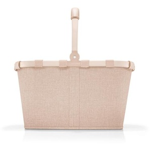 Reisenthel Einkaufskorb Twist Coffee, Beigebraun, Textil, 22 L, rechteckig, 49x29x28 cm, Freizeit, Koffer & Taschen, Einkaufskörbe