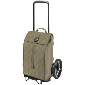 reisenthel Einkaufstrolley   ¦ braun ¦ Polyester,Kunststoff ¦ Maße (cm): B: 34 H: 55 T: 22.0