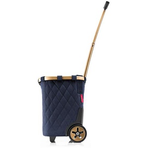 Reisenthel Einkaufstrolley, Kunststoff, Raute, 40 L, 42x47.5x32 cm, Innentasche, wasserabweisend, höhenverstellbarer Griff, Leichtlaufrollen, Freizeit, Unterwegs, Einkaufskörbe