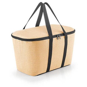 Reisenthel Kühltasche, Schwarz, Beige, Textil, 44.5x24.5x25 cm, Freizeit, Campingzubehör, Campingausrüstung