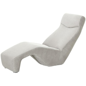 Relaxliege - grau - Materialmix - 60 cm - 90 cm - 164 cm | Möbel Kraft