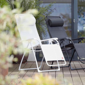Relaxliege JANKURTZ fiam amida Sofas Gr. B/H/T: 82 cm x 118 cm x 66,5 cm, Kunststoffgewebe, schwarz Relaxliegen stufenlos verstellbar
