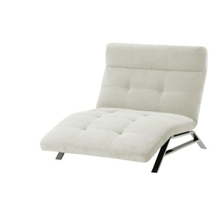 Relaxliege Riva - creme - Materialmix - 120 cm - 113 cm - cm 198,0 | Möbel Kraft