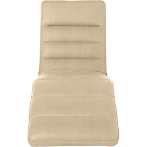 Relaxliege W.SCHILLIG daily dreams Sofas Gr. B/H/T: 65 cm x 91 cm x 170 cm, Stoff S37, mit Kopfteilverstellung-mit Doppelmotor-mit Akku, beige (sahara s37) Relaxliegen Sofas Funktionsliege wahlweise mit Motor, Gestell Chrom, Breite 65 cm
