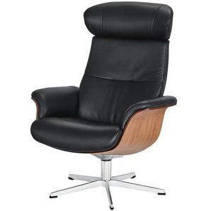 Relaxsessel drehbar Timeout - schwarz - Materialmix - 80 cm - 109,5 cm - cm 81,0 | Möbel Kraft
