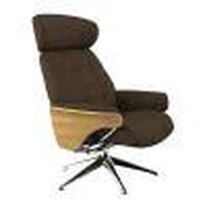 Relaxsessel FLEXLUX Relaxchairs Skagen Sessel Gr. Lederoptik, Rückteilverstellung-Kopfstützenverstellung, B/H/T: 82 cm x 112 cm x 87 cm, braun (camel brown) Lesesessel und Relaxsessel