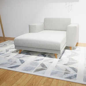 Relaxsessel Lichtgrau - Eleganter Relaxsessel: Hochwertige Qualität, einzigartiges Design - 128 x 75 x 162 cm, Individuell konfigurierbar