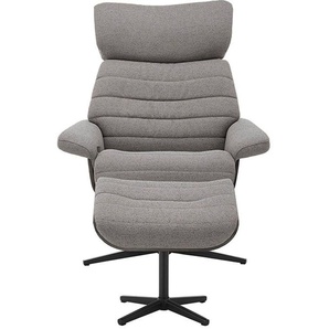 Relaxsessel MCA FURNITURE ULLA Relaxer Sessel Gr. Polyester, Drehfunktion, B/H/T: 84 cm x 102 cm x 83 cm, grau Lesesessel und Relaxsessel 360 drehbar