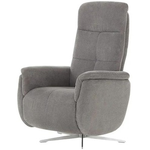 Relaxsessel mit Funktion  Gladys II ¦ grau ¦ Maße (cm): B: 77 H: 120 T: 87.0