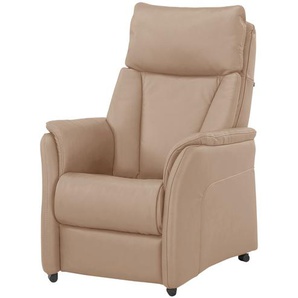 Hukla Relaxsessel  Pascal ¦ beige ¦ Maße (cm): B: 77 H: 115 T: 90.0