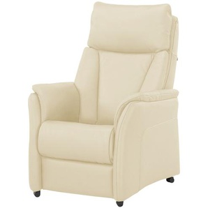 Hukla Relaxsessel  Pascal ¦ creme ¦ Maße (cm): B: 77 H: 115 T: 90.0