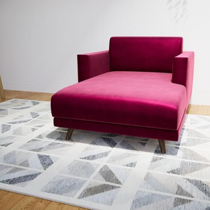Relaxsessel Samt Brombeerrot - Eleganter Relaxsessel: Hochwertige Qualität, einzigartiges Design - 105 x 75 x 162 cm, Individuell konfigurierbar