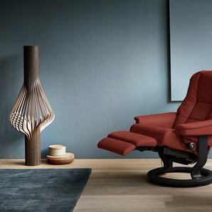Relaxsessel STRESSLESS Mayfair Sessel Gr. Microfaser DINAMICA, Power™ Leg & Back-ohne Akku-Classic Base Schwarz, 1098461850, B/H/T: 88 cm x 102 cm x 76 cm, rot (red dinamica) Lesesessel und Relaxsessel