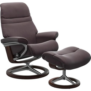 Relaxsessel STRESSLESS Sunrise Sessel Gr. Material Bezug, Ausführung Funktion, Gr. B/H/T, rot (bordeau) Lesesessel und Relaxsessel