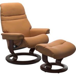 Relaxsessel STRESSLESS Sunrise Sessel Gr. Material Bezug, Ausführung Funktion, Maße B/H/T, braun (new caramel) Lesesessel und Relaxsessel