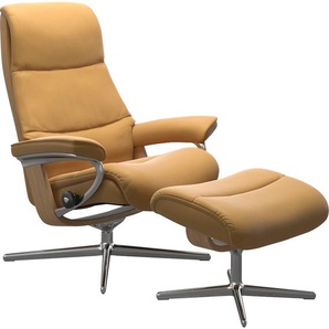 Relaxsessel STRESSLESS View Sessel Gr. Material Bezug, Material Gestell, Ausführung / Funktion, Maße B/H/T, gelb (honey) Lesesessel und Relaxsessel