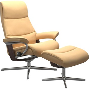 Relaxsessel STRESSLESS View Sessel Gr. Material Bezug, Material Gestell, Ausführung / Funktion, Maße B/H/T, gelb (yellow) Lesesessel und Relaxsessel
