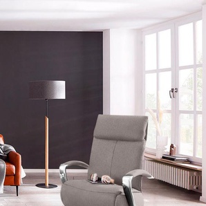 Relaxsessel W.SCHILLIG rumbaa Sessel Gr. ROHLEDER Jacquard-Flachgewebe Q2 W60, mit Gasdruckfeder-Funktion, Drehfunktion-Kopfstützenverstellung-Rückteilverstellung-Integrierte Fußstütze-Relaxfunktion, B/H/T: 68 cm x 111 cm x 82 cm, silberfarben (silver